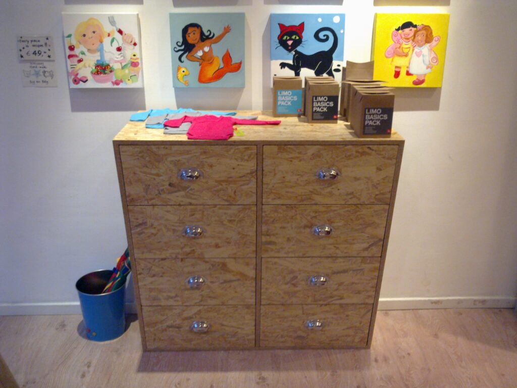 Commode, OSB, Big en Belg, design, Amsterdam