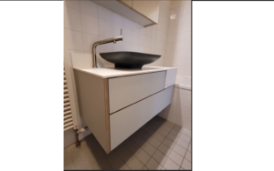 Badkamer meubel Hi macs Berken plex